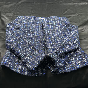 Calvin Klein WOMENS blue and black blazer